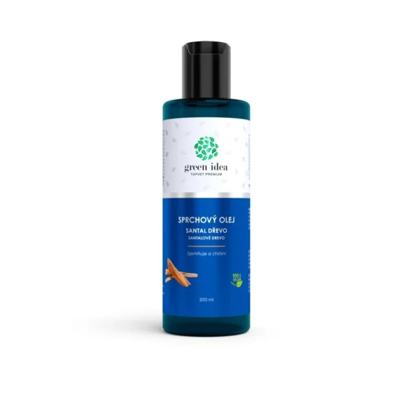 Sprchový olej – Santalové drevo 200 ml – Green idea