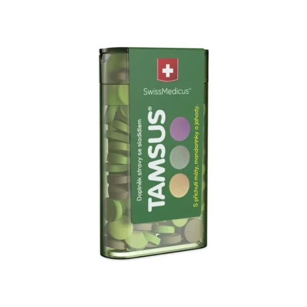 TAMSUS pastilky pre lepšie trávenie – 40 kapsúl – Green idea