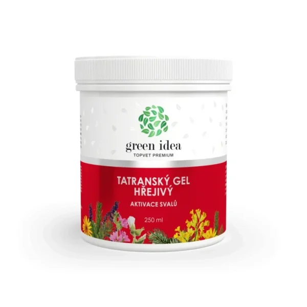 Tatranský bylinný gél - hrejivý 250 ml - Green idea