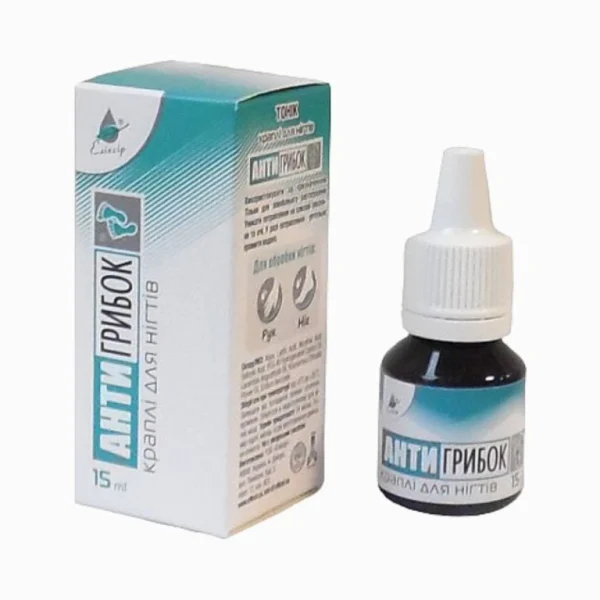 Tonikum, kvapky na nechty antigribok - Elixir - 15 ml
