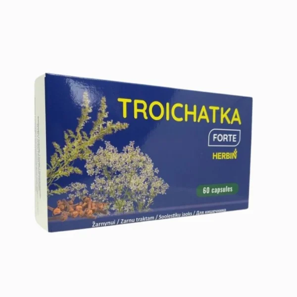 Trojčatka Forte 60 kapsúl Herbin balenie produktu