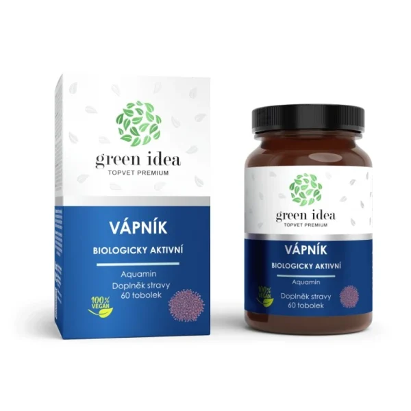 Vápnik - Aquamin - 60 kapsúl - Green idea