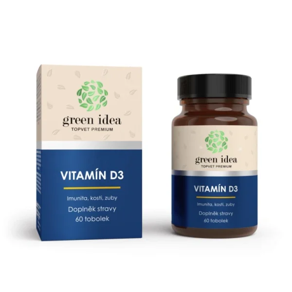 Vitamín D3 – kapsuly 60 ks – Green idea