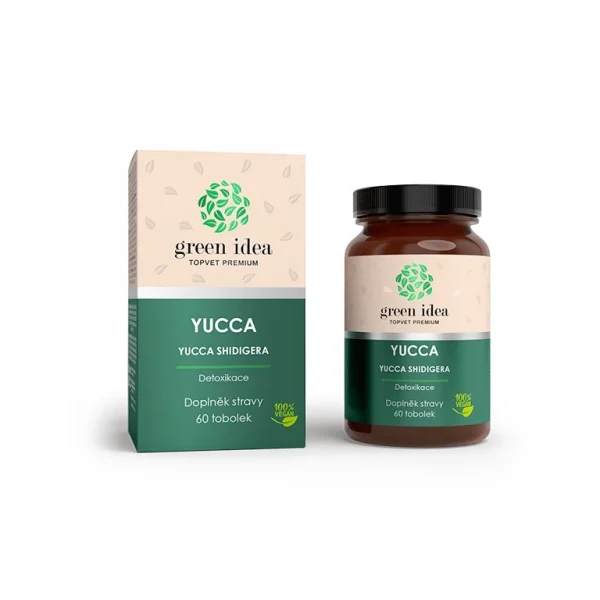 Yucca bylinný extrakt Green Idea 60 kapsúl