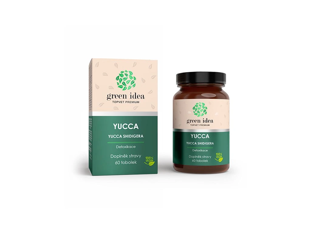 Yucca bylinný extrakt Green Idea 60 kapsúl
