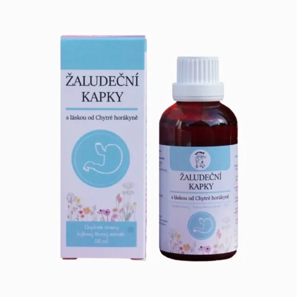 Žalúdočné kvapky 50 ml bylinná tinktúra na podporu trávenia