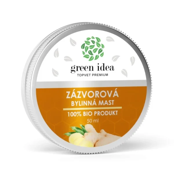 Zázvorová masť 50 ml - Green idea