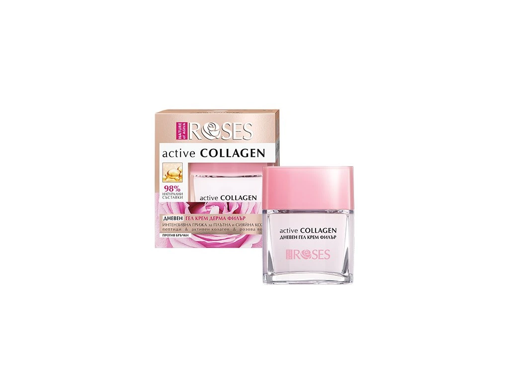 Denný gél krém proti vráskam Active Collagen 50 ml