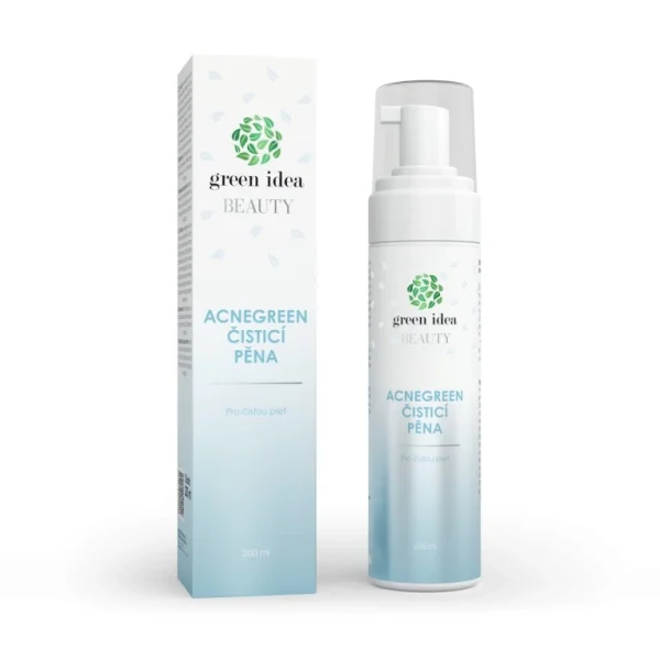Acnegreen – čistiaca pena 200 ml – Green idea