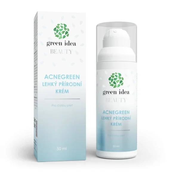 Acnegreen – ľahký prírodný krém 50 ml – Green idea