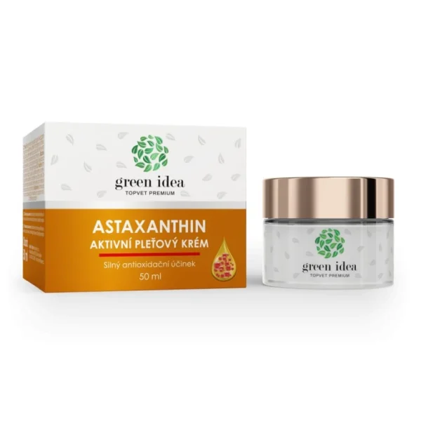 Astaxantín - aktívny pleťový krém 50 ml - Green idea