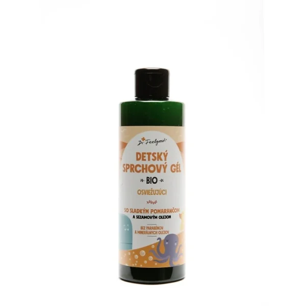 BIO Detský Sprchový gél POMARANČ - 200 ml - Dr. Feelgood