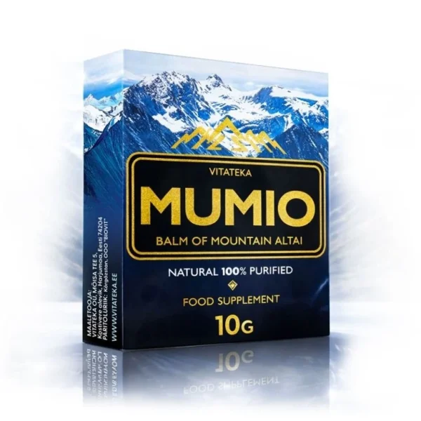 Čistené mumio shilajit 10 g Vitateka balenie produktu