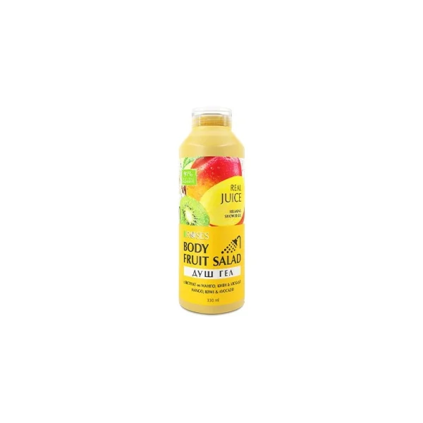 FRUIT SALAD – Prírodný sprchový gél Mango, Kiwi & Avokádo 330 ml - NATURE OF AGIVA