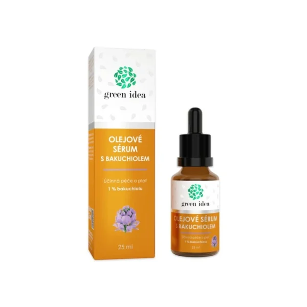 Olejové sérum s bakuchiolom – 25 ml – Green idea
