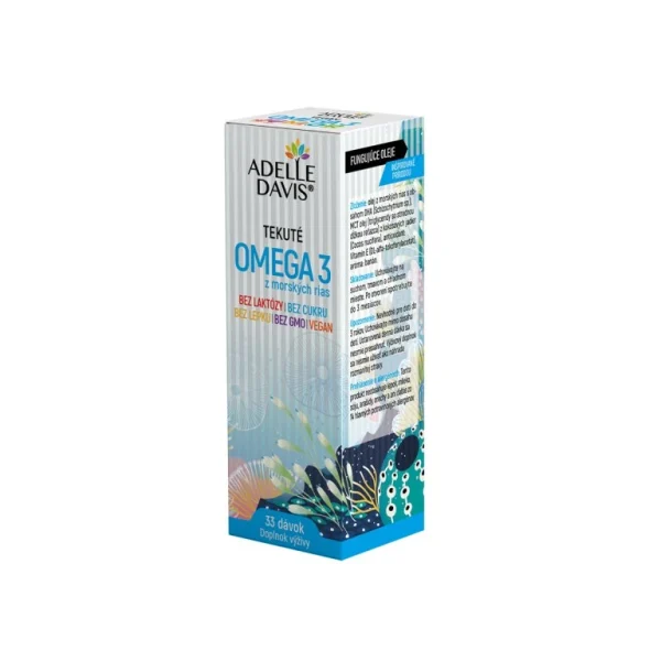 Omega 3 z morských rias, 33 dávok - Adelle Davis