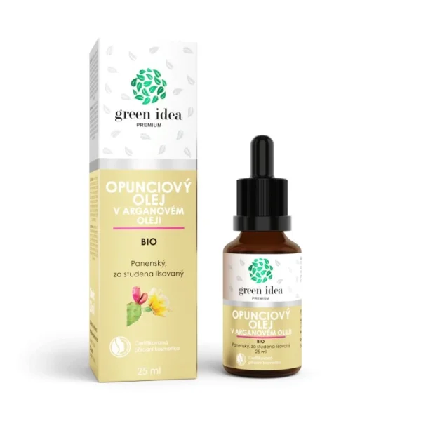 Opunciový olej v arganovom oleji BIO 25 ml – Green idea