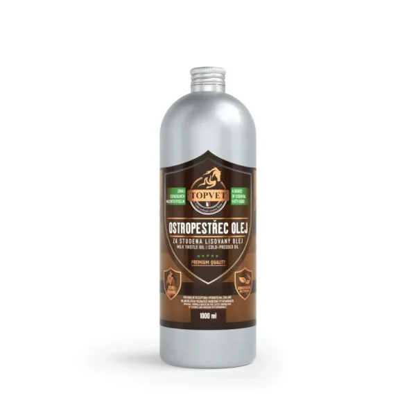 Pestrecový olej pre kone 1000 ml Green idea