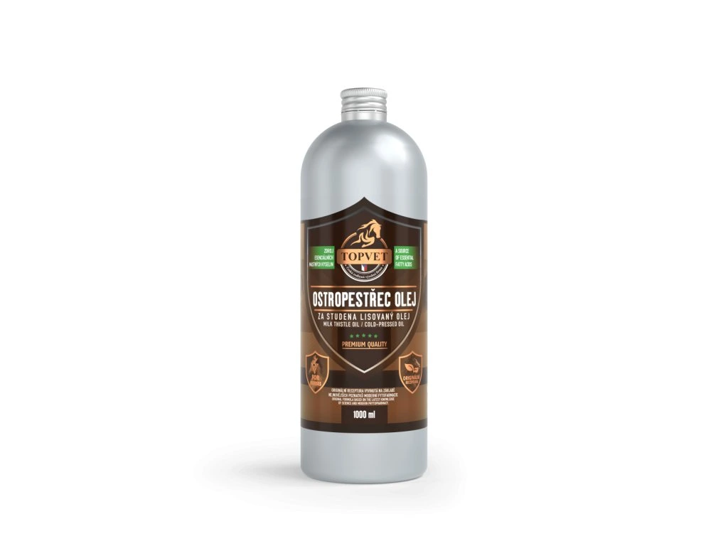 Pestrecový olej pre kone 1000 ml Green idea