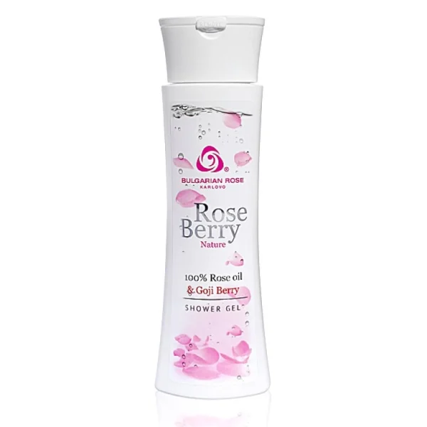 ROSE BERRY NATURE sprchový gél 200ml - Bulgarian Rose Karlovo