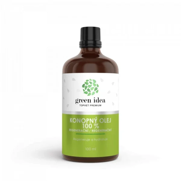Regeneračný konopný olej Green idea 100 ml