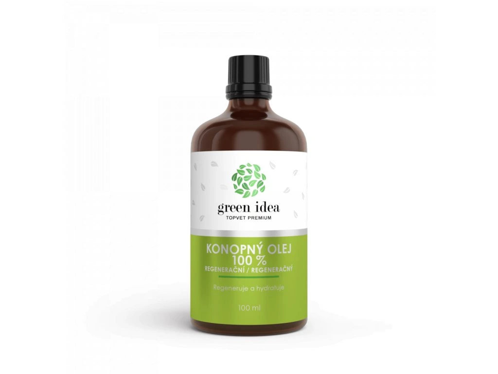 Regeneračný konopný olej Green idea 100 ml
