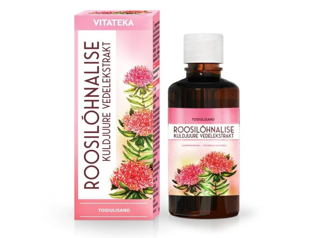 Rhodiola tekutý extrakt 25 ml Vitateka