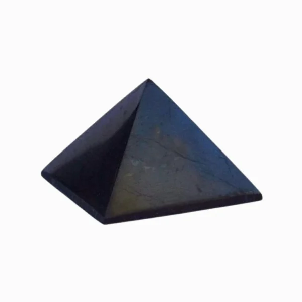 Šungitová pyramída z pravého šungitu na stôl