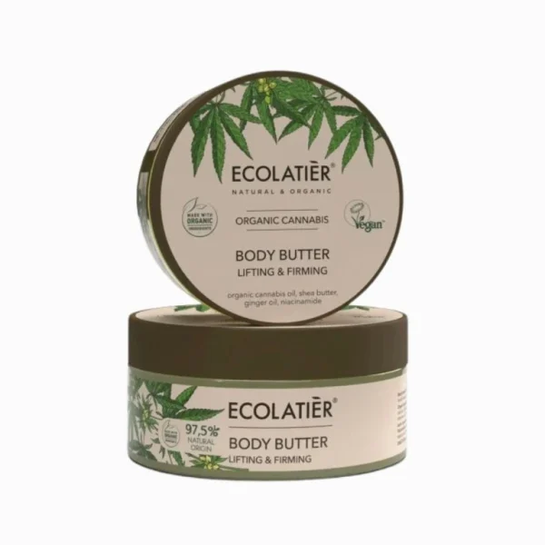 Spevňujúce telové maslo Ecolatier Organic Cannabis 200 ml