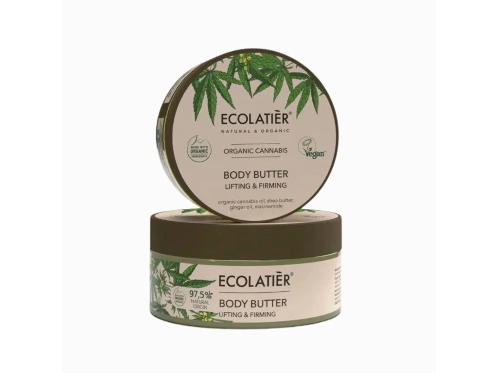 Spevňujúce telové maslo Ecolatier Organic Cannabis 200 ml