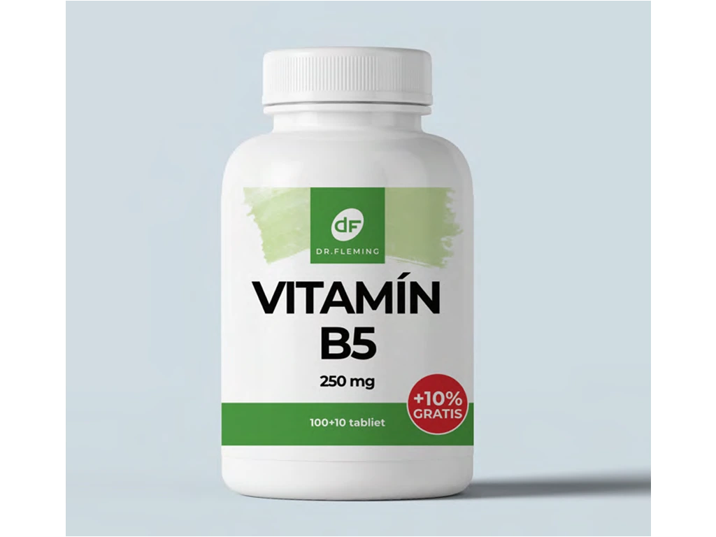 Vitamín B5 250 mg Dr. Fleming 110 tabliet
