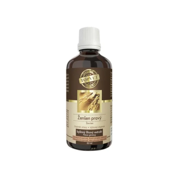 Ženšen tinktúra – kvapky 50 ml – Green idea