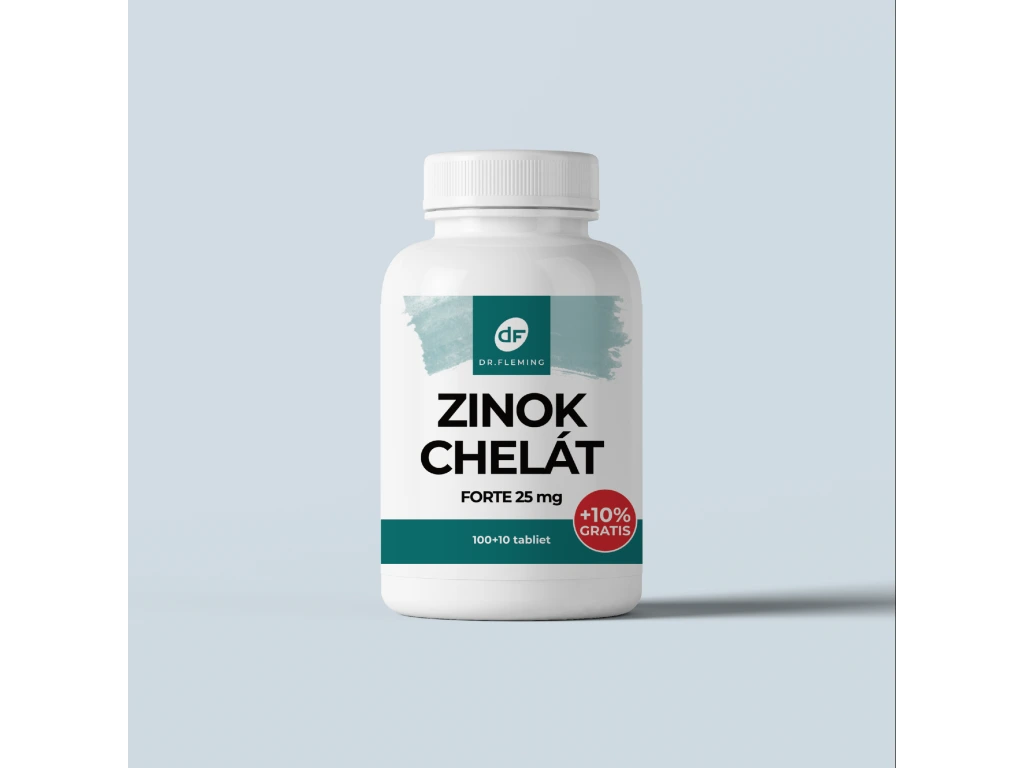 Zinok chelát 25 mg Dr. Fleming 110 tabliet