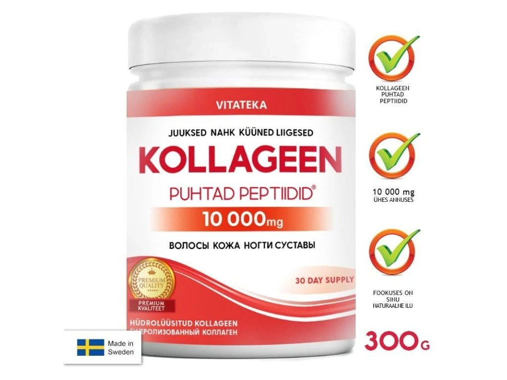 Živočíšny kolagén 10000 mg Vitateka 300 g