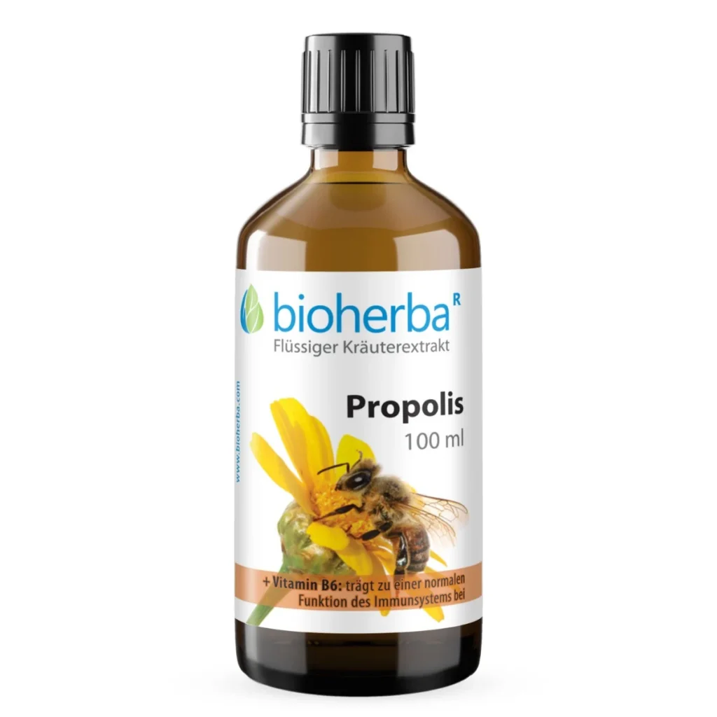 Propolis kvapky s vitamínom B6 Bioherba 50 ml