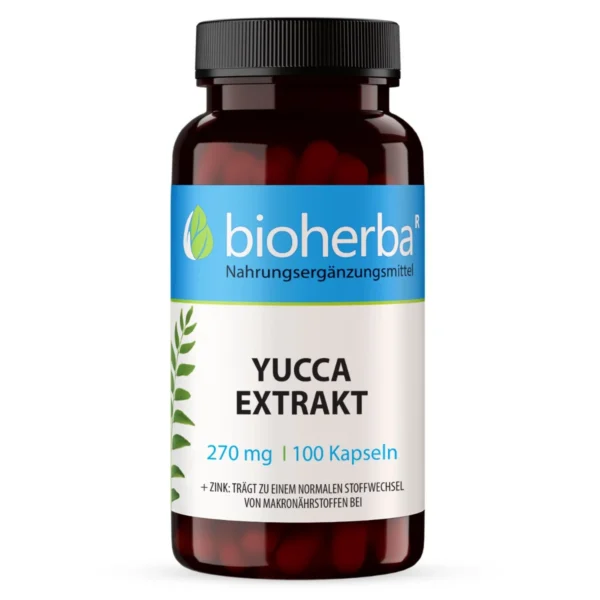 Extrakt z juky 270 mg so zinkom Bioherba 100 kapsúl