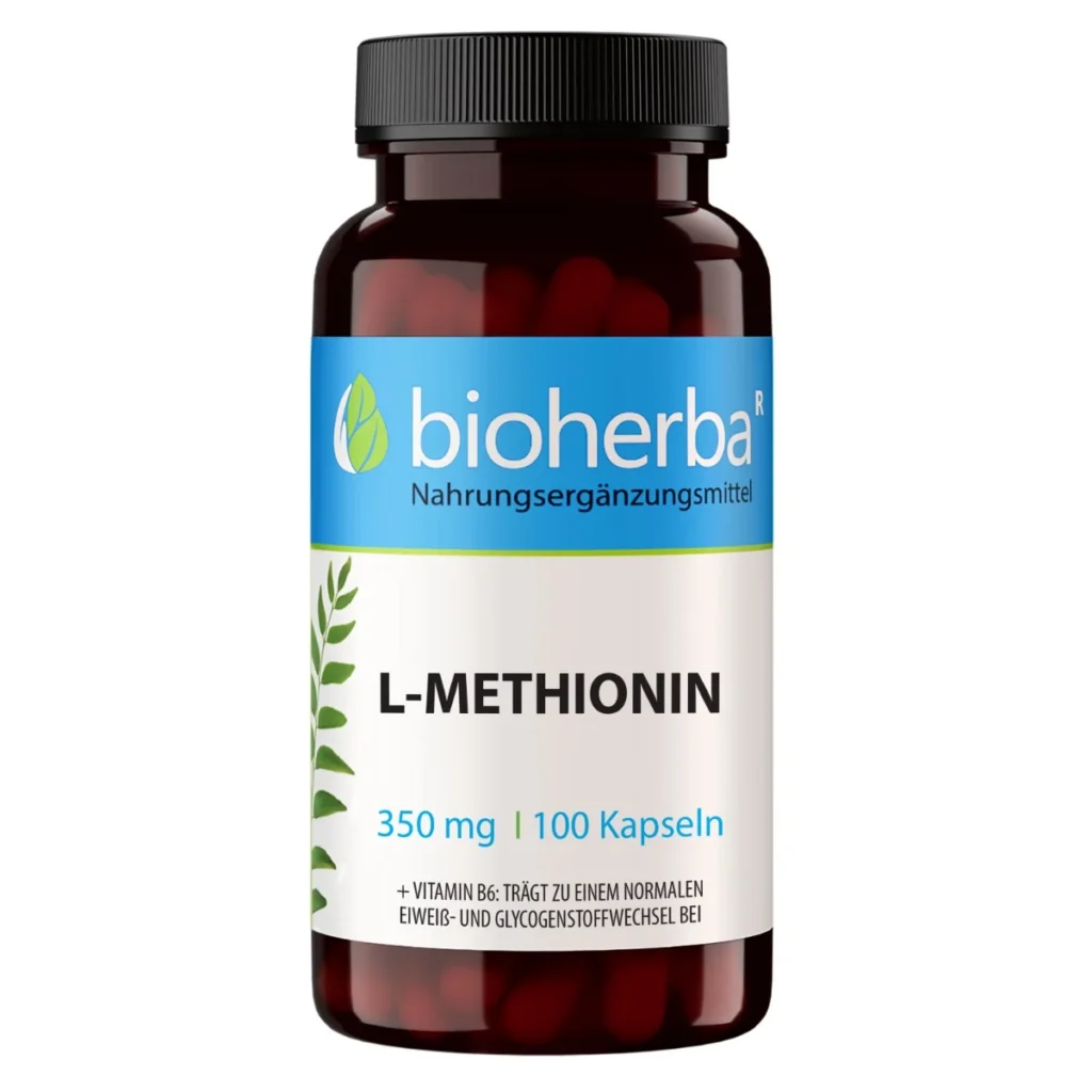 L-metionín 350 mg Bioherba 100 kapsúl