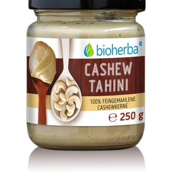 Kešu tahini Bioherba 250 g v pohári