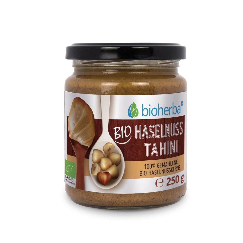 Bio lieskovo-orieškové tahini 250 g Bioherba