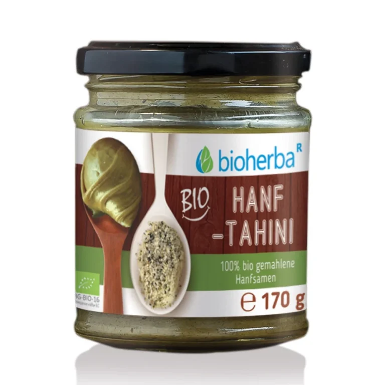 Bio konopné tahini 170 g Bioherba