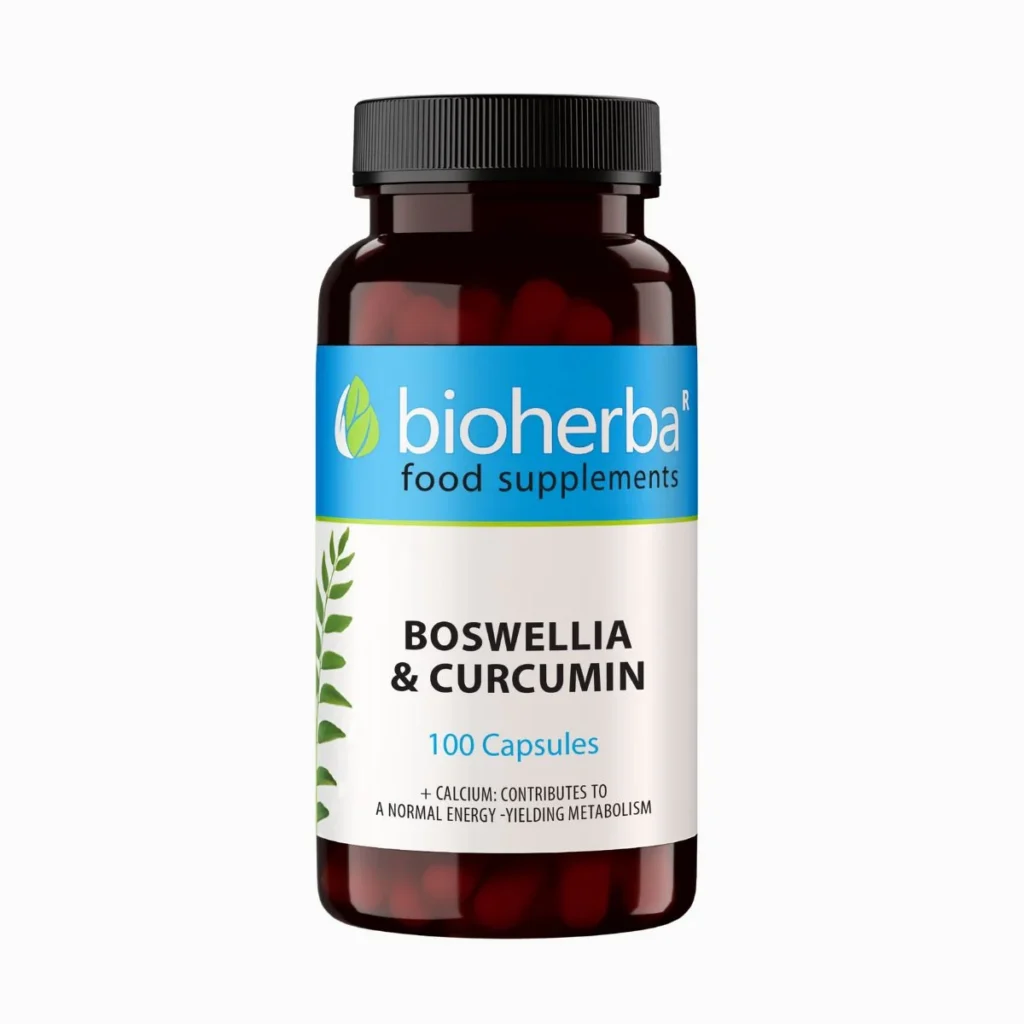 Boswellia a kurkumín kapsuly Bioherba 100 kapsúl