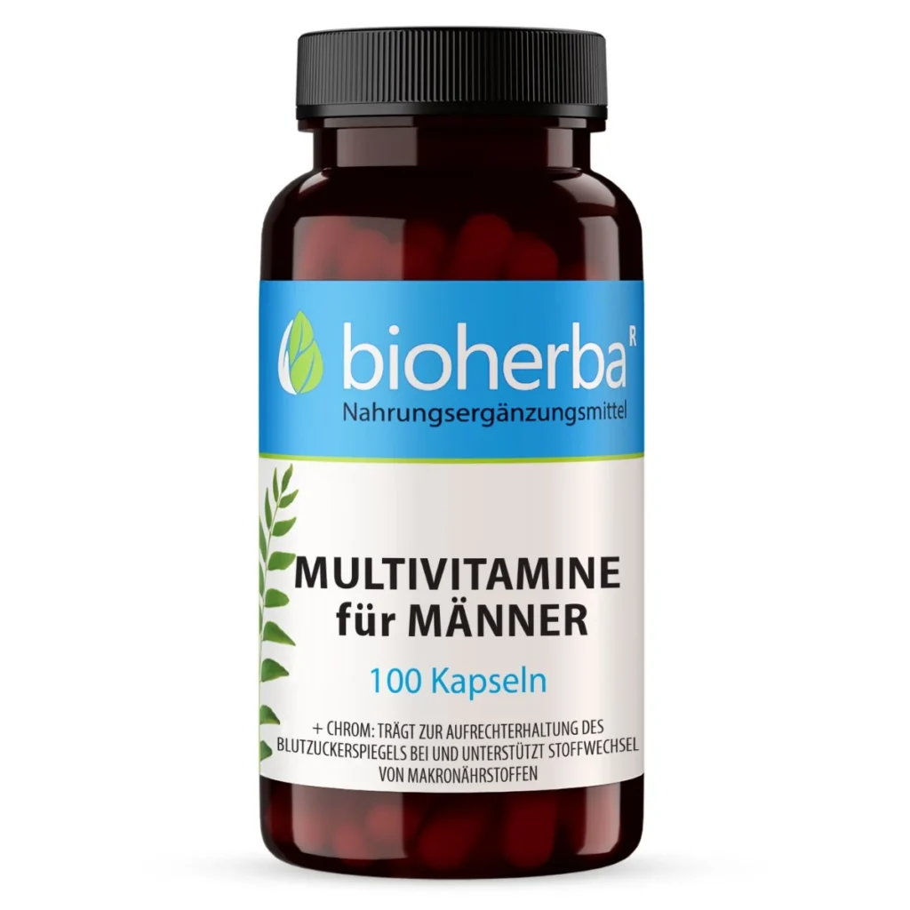 Multivitamín pre mužov Bioherba 100 kapsúl