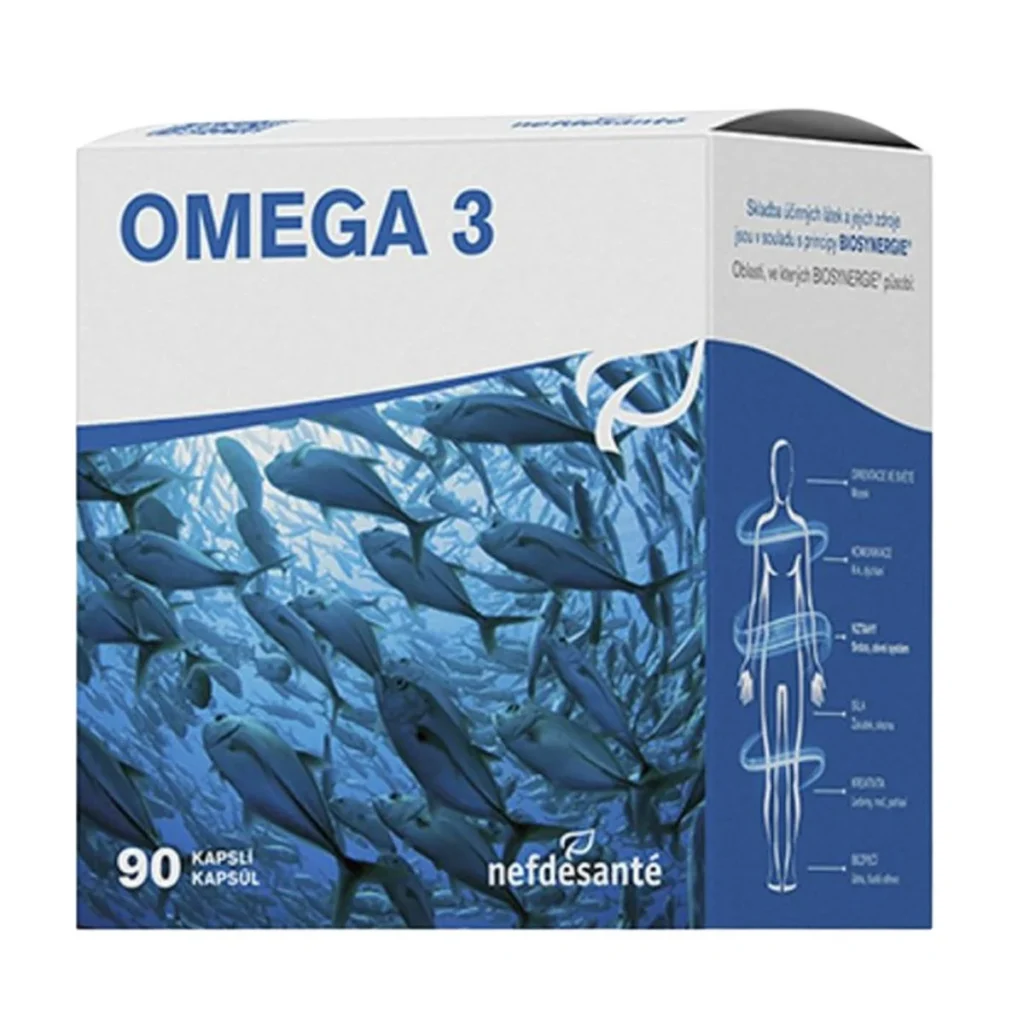 Omega 3 kapsuly Nefdesanté 90 kapsúl