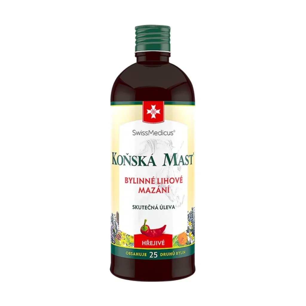 Konská masť hrejivá SwissMedicus 400 ml