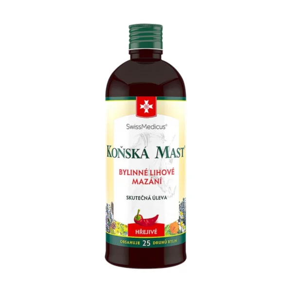 Konská masť hrejivá SwissMedicus 400 ml