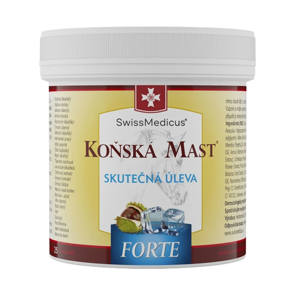 Konská masť FORTE chladivá 500 ml SwissMedicus