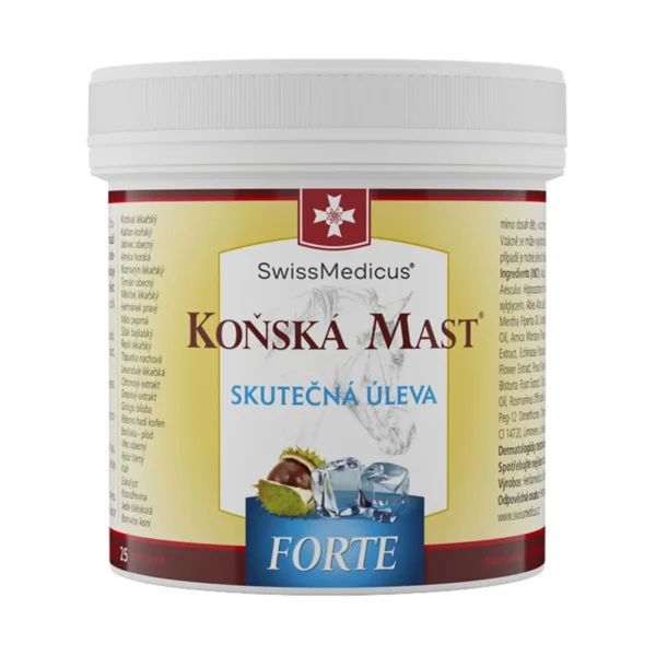 Konská masť FORTE chladivá 500 ml SwissMedicus