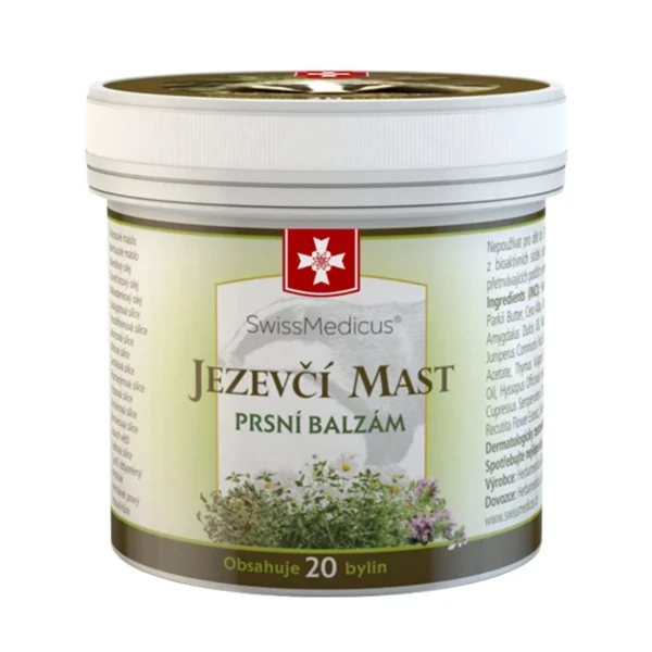 Jazvečia masť SwissMedicus 125 ml bylinný balzam