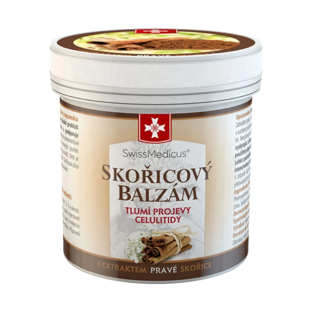 Škoricový balzam na celulitídu SwissMedicus 250 ml