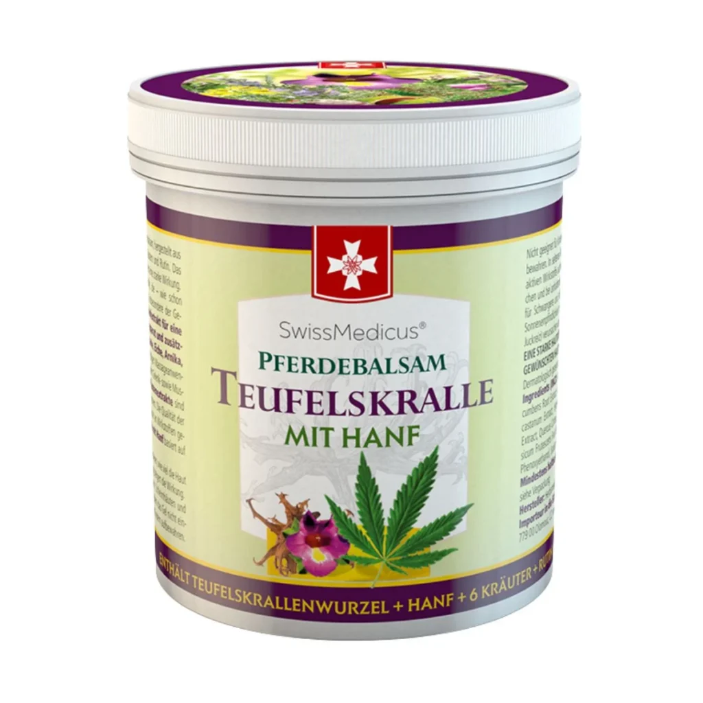 Diablov pazúr s konope SwissMedicus 500 ml